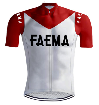 Retro Cycling Jersey Faema - REDTED