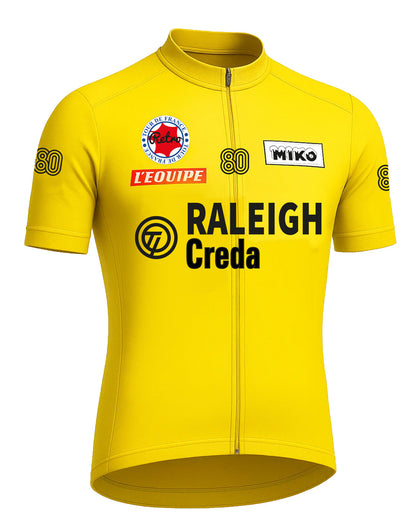 Yellow '80' jersey - Joop Zoetemelk - Gruppo Sportivo