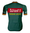 Retro Cycling Jersey WIEL'S GROENE LEEUW - REDTED
