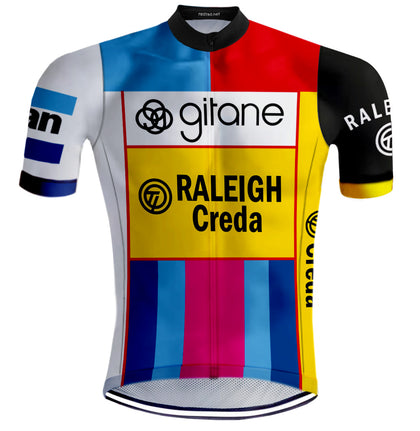 Retro Cycling Jersey 'Monsieur Tour' van REDTED (leverbaar eind februari 2025)