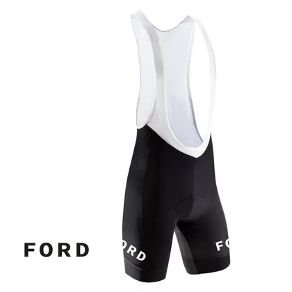 CYCLING SHORTS FORD - REDTED - BLACK