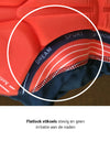 CYCLING SHORTS Mercier Hutchinson - REDTED - BLACK