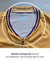 Retro Women cycling jersey Molteni Orange - RedTed