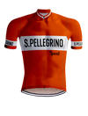 Retro Cycling Outfit San Pellegrino Orange - REDTED