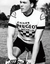 Retro cycling Jersey Peugeot White/black - REDTED