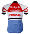 RETRO CYCLING OUTFIT Saint-Raphaël RED/BLUE - REDTED