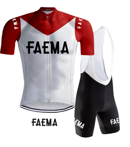 Retro Cycling Jersey Faema - REDTED