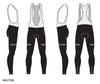 Long Cycling Tights Molteni (fleece) - REDTED - Black