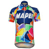Retro Cycling outfit Mapei - Multicoloured
