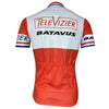 Retro Cycling Jersey - Limited Edition Televizier - Red