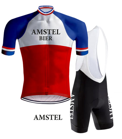 Retro Wieleroutfit Amstel Bier Red/Blue - REDTED