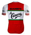 Retro Cycling Jersey La Casera Red - RedTed