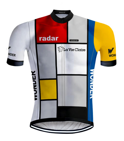 Retro cycling jersey La Vie Claire Multicoloured - REDTED