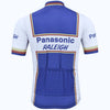 Retro Cycling Jersey Panasonic Raleigh - White/Blue