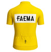 Retro Cycling Jersey Faema - Yellow jersey 1969