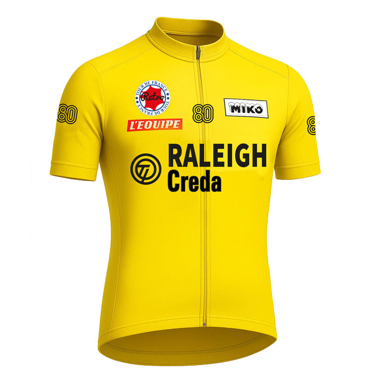Yellow '80' jersey - Joop Zoetemelk - Gruppo Sportivo