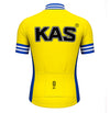 Retro Cycling Jersey Kas Kaskol - Yellow - Gruppo Sportivo
