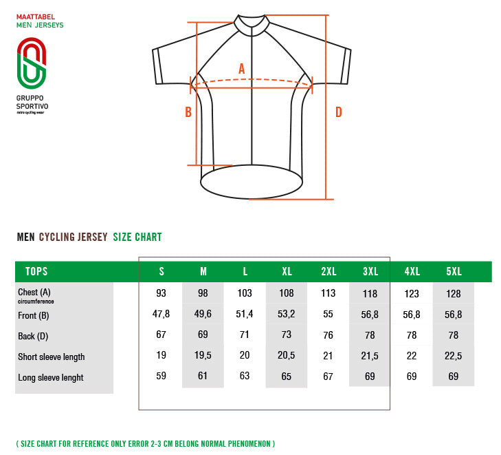 Retro Cycling Jersey - Caballero - Gruppo Sportivo