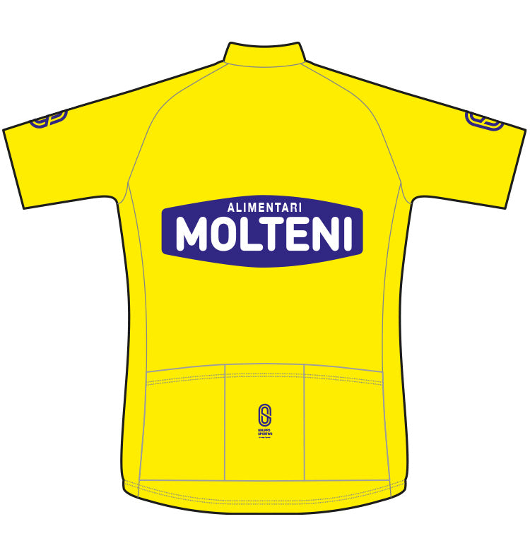 Molteni Yellow Jersey 1974 - Eddy's last tour victory
