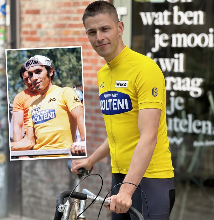 Molteni Yellow Jersey 1974 - Eddy's last tour victory - Gruppo Sportivo