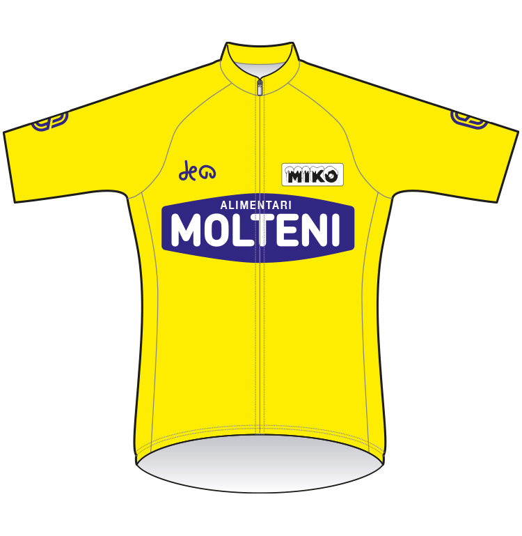 Molteni Yellow Jersey 1974 - Eddy's last tour victory