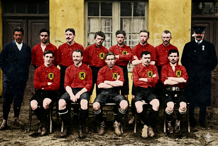 Belgium Heritage Football Shirt — Red Devils 1906