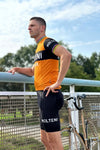 Retro Cycling Jersey Molteni - Orange