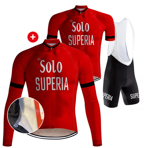 Retro Combination Set Solo Superia Red - REDTED
