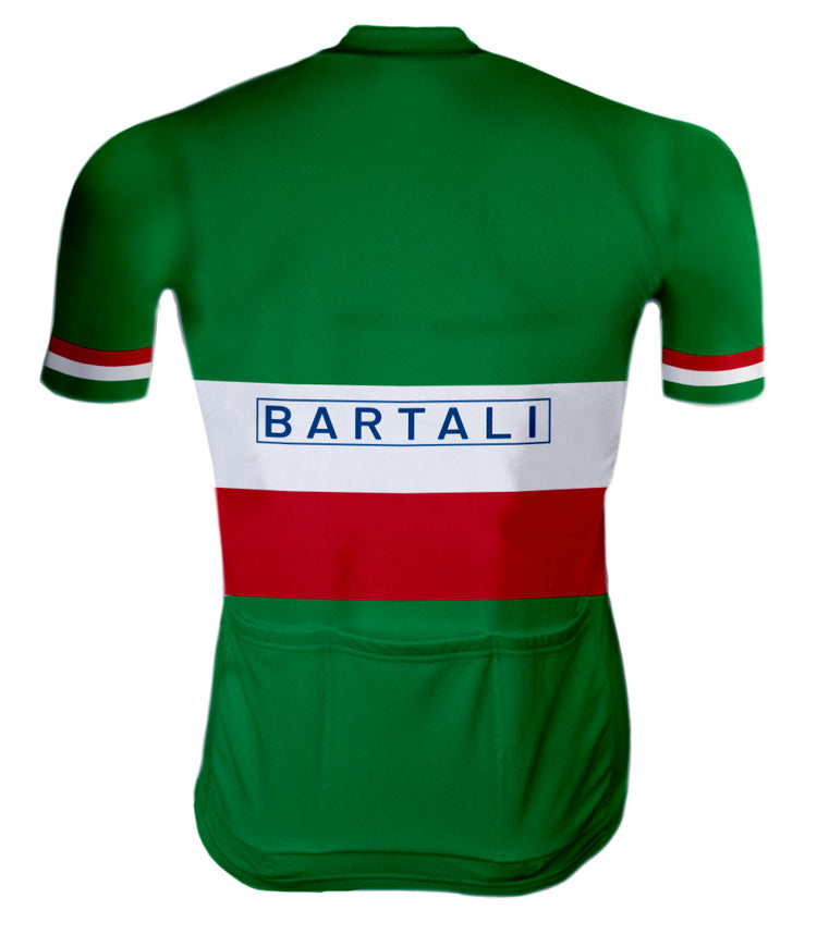 Retro Cycling Jersey Gino Bartali REDTED