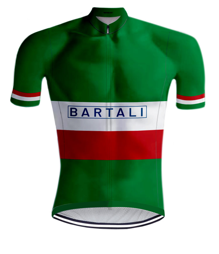 Retro Cycling Jersey Gino Bartali REDTED
