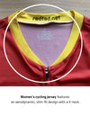 Retro Women Cycling jersey TI-RALEIGH Red - REDTED
