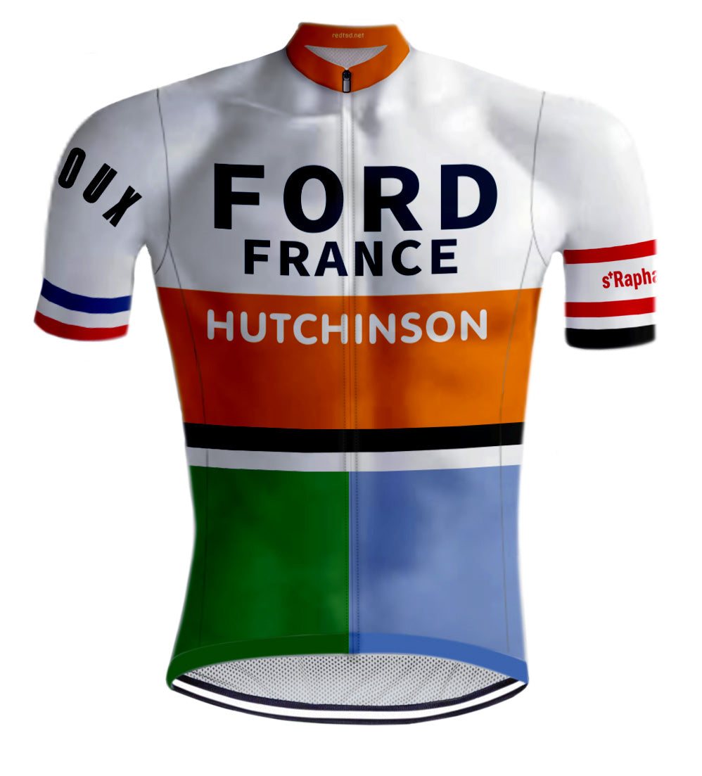 Motoconfort Hutchinson - Cyclisme - 1970 - maillot de Motoconfort Hutchinson - Cyclisme - 1970 - maillot de