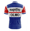Retro Cycling Jersey - Limited Edition Magniflex-Olmo - Blue - Gruppo Sportivo