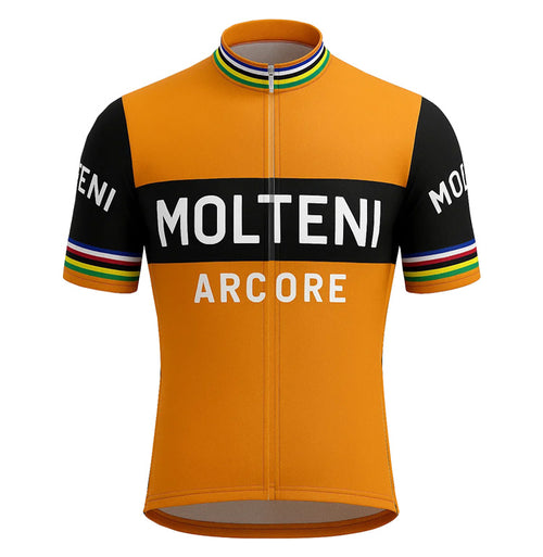 Retro Cycling Jersey Molteni - Orange