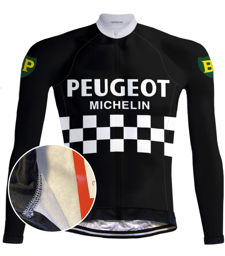 Retro Combination Set Peugeot Black/White - REDTED