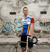 Retro Cycling Jersey Panasonic-Isostar - Multicoloured - Gruppo Sportivo