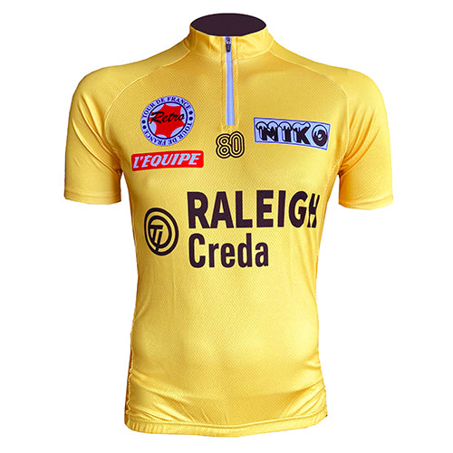 Yellow '80' jersey - Joop Zoetemelk