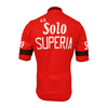 Retro Cycling Jersey Solo Superia - Red