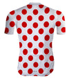 RETRO CYCLING POLKA DOT JERSEY Red/White - REDTED