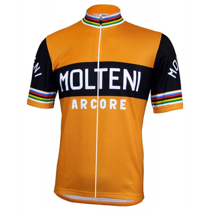 Retro Cycling Jersey Molteni - Orange