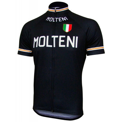 Retro Cycling Jersey Molteni - Black