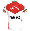 Retro Cycling Jersey Faema - Red/White