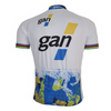 Retro Cycling Jersey Gan - White