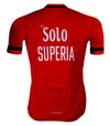 Retro Cycling Jersey Solo Superia Red - RedTed