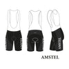 Cycling shorts Amstel Bier- REDTED - Black