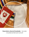 Retro Cycling Jacket (fleece) Molteni Orange - RedTed