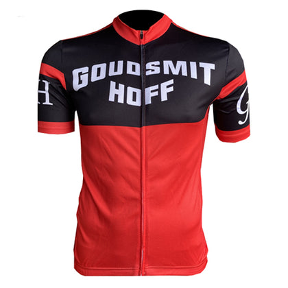 Goudsmit-Hoff Retro Cycling Jersey - RED