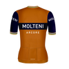 Retro Women cycling jersey Molteni Orange - RedTed