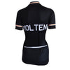 Retro Cycling Jersey Woman Molteni - Black