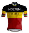 Retro cycling Outfit Molteni Belgian National Champion - REDTED 